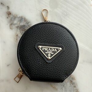 Upcycled Black Pouch Accessory